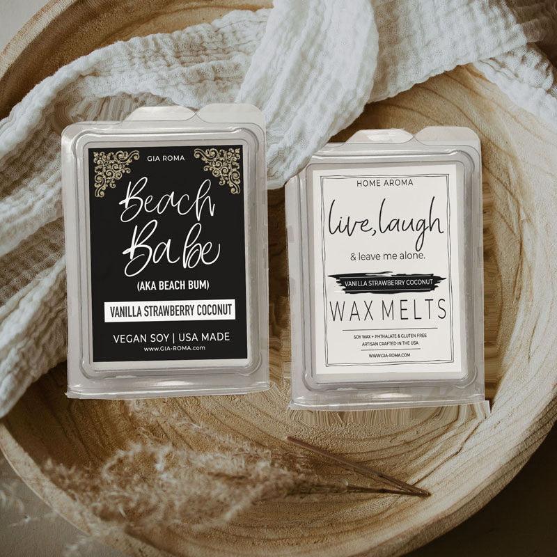 Vanilla Strawberry Coconut Soy Wax Melts with Premium Fragrance Oils USA Made-0