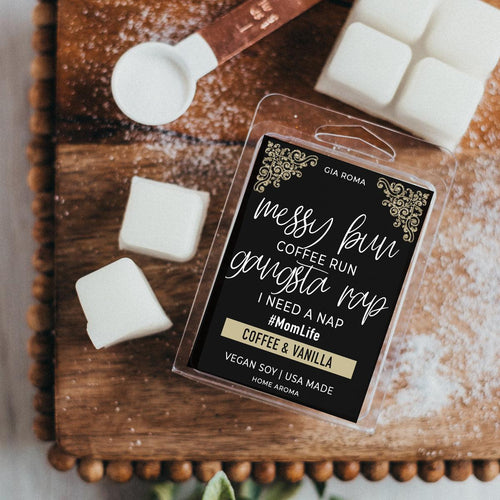 Coffee & Vanilla Soy Wax Melts Fresh Brewed Vanilla Coffee Scent USA Made-1