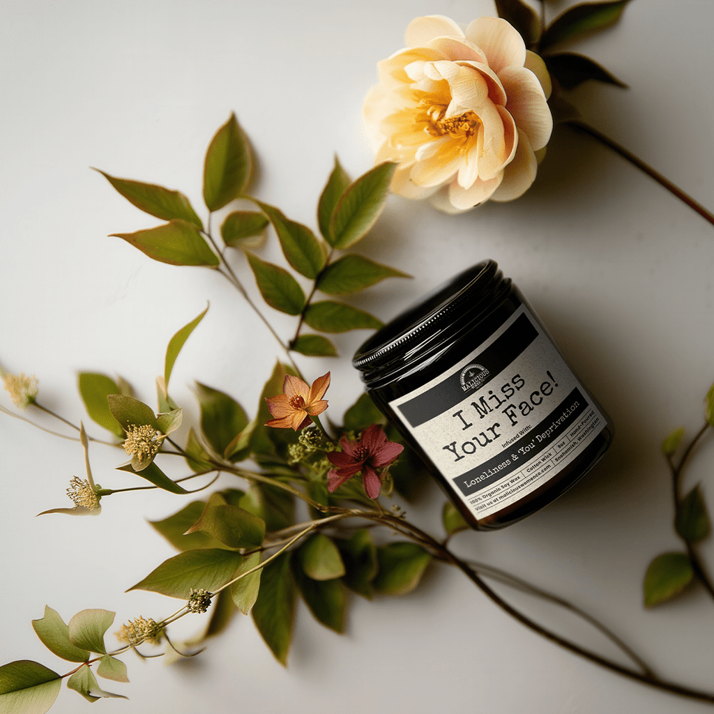 I Miss Your Face! 💕 9oz Bestie Candle | Funny Gift