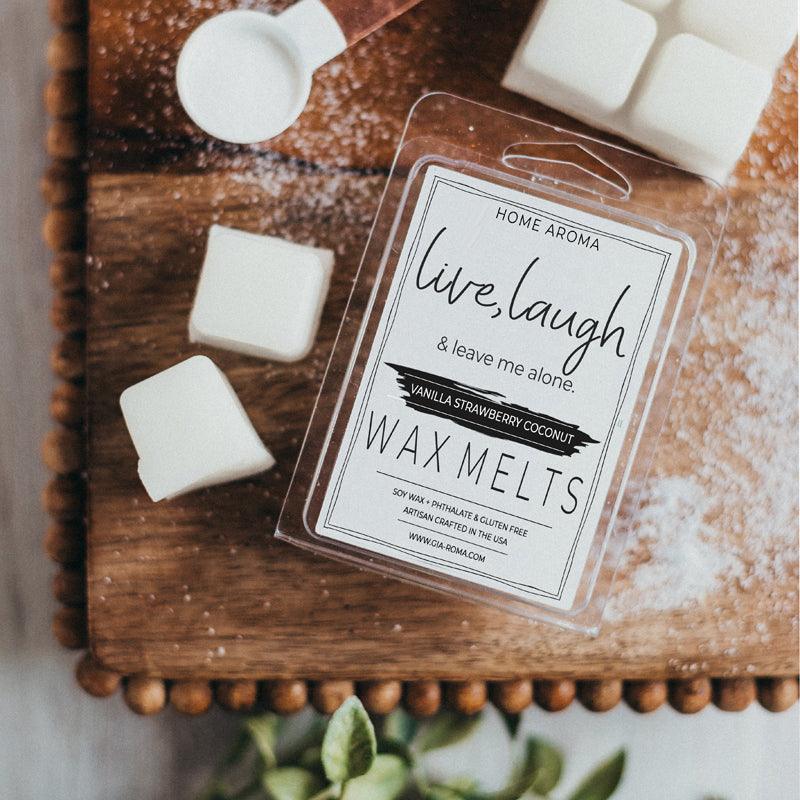 Vanilla Strawberry Coconut Soy Wax Melts with Premium Fragrance Oils USA Made-4
