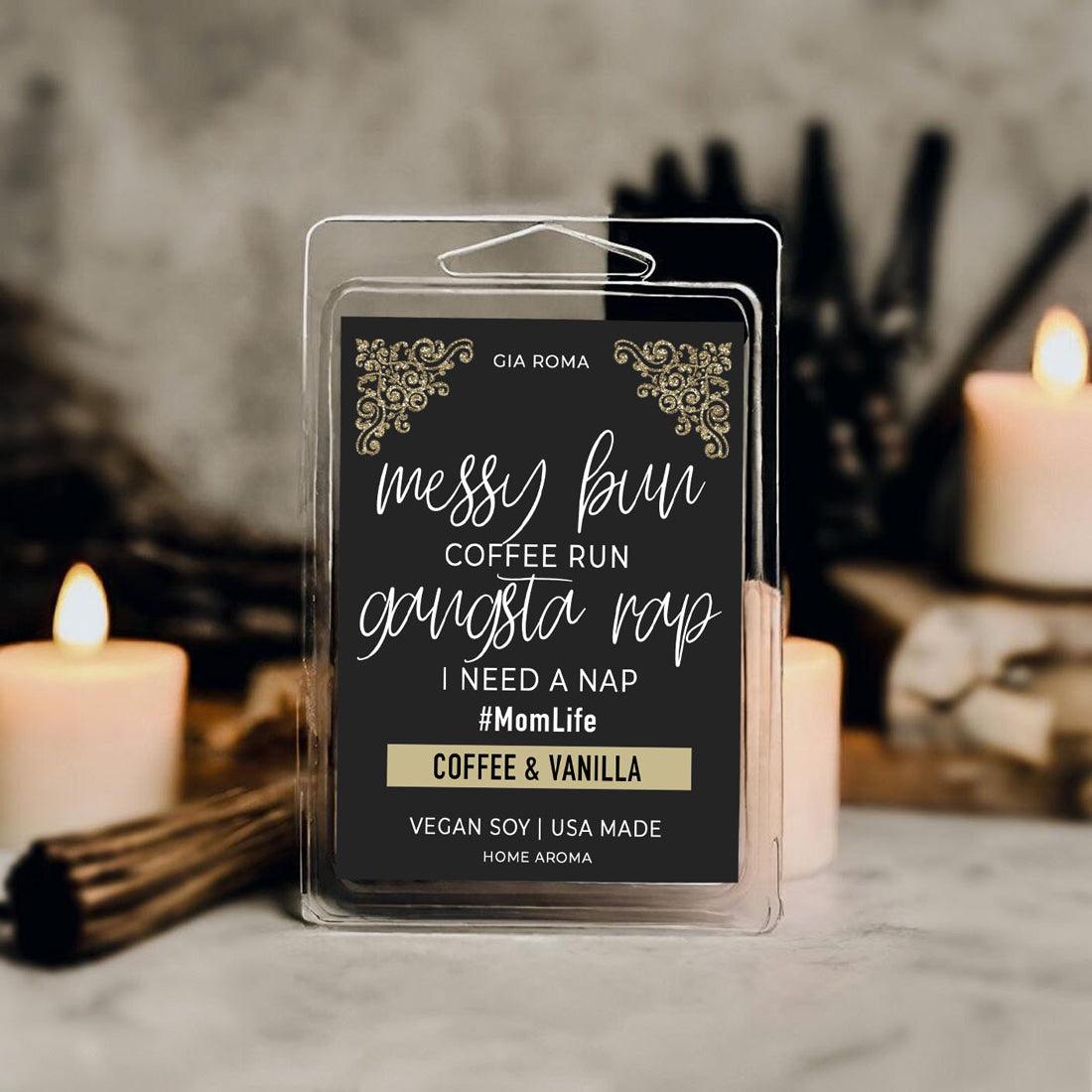 Coffee & Vanilla Soy Wax Melts Fresh Brewed Vanilla Coffee Scent USA Made-3